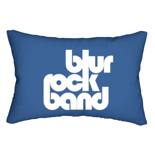 Discover Blur Rock Band Lumbar Pillows