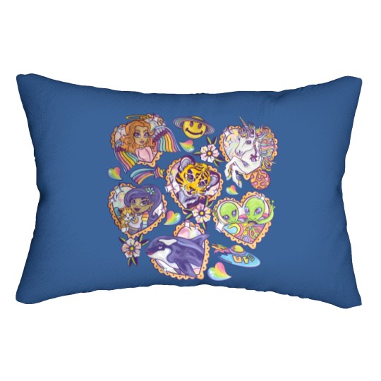 Discover 90s Frank Vibes | 90s Lisa Character Lumbar Pillows