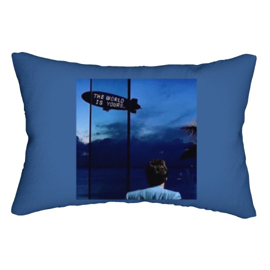 Discover Scarface The World is Yours Lumbar Pillows