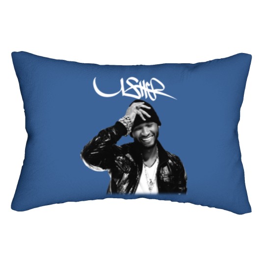 Discover Vintage Usher Unisex Concert Lumbar Pillow