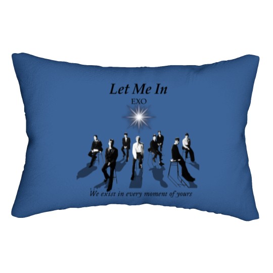 Discover EXO Kpop Anniversary Lumbar Pillow