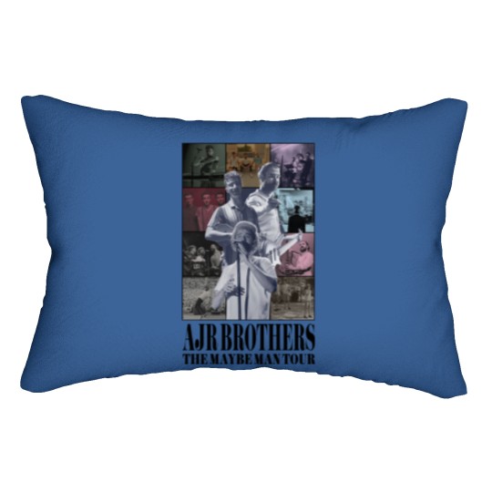 Discover AJR The Maybe Man Tour 2024 Tour Lumbar Pillows, AJR Band Fan Lumbar Pillows