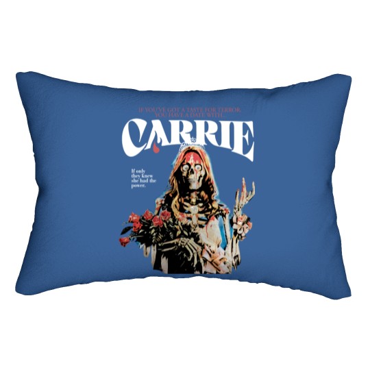 Discover Carrie 1976 Horror Movies Supernatural Halloween Lumbar Pillows, Carrie Lumbar Pillows Fan Gifts