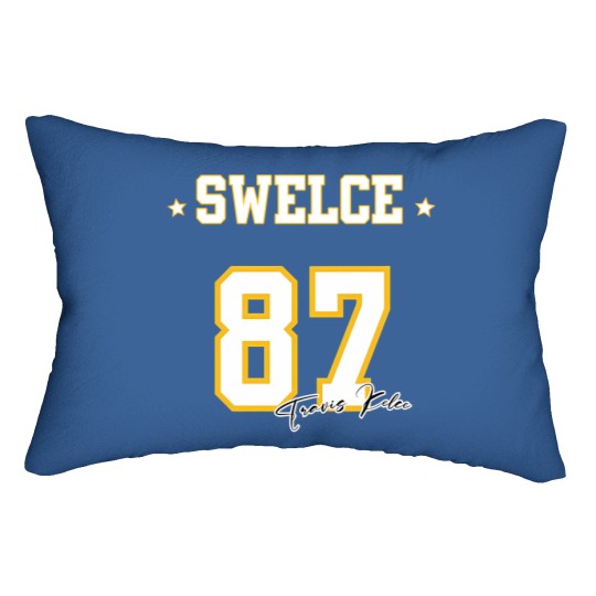 Discover Swelce Jersey, Swift Kelce Lumbar Pillows, Womens Chiefs Fan Lumbar Pillows