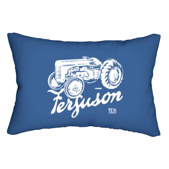 Discover Classic Ferguson Te20 Script and Illustration Lumbar Pillows