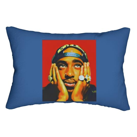 Discover Tupac Graphic Lumbar Pillows