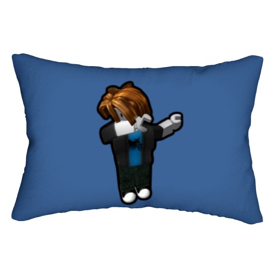 Discover Dabbingg Bacon Hair RobloxDabbingg Bacon Hair Robloxe Lumbar Pillows
