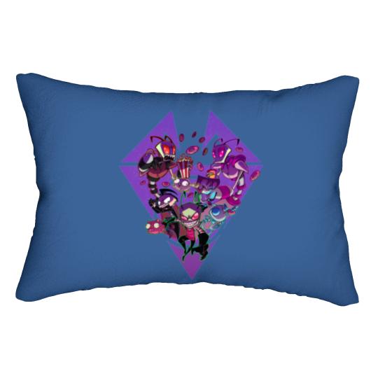 Discover INVADER ZIM Lumbar Pillows