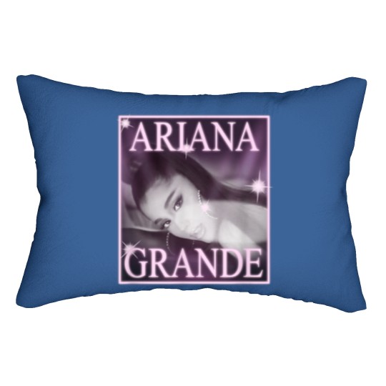 Discover Ariana Thank U, Next Homage Lumbar Pillows, Ariana Unisex Lumbar Pillows