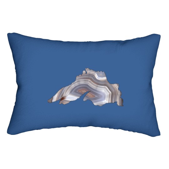 Discover Lake Superior Agate Great for Rockhounds  Agate Lovers Lumbar Pillows