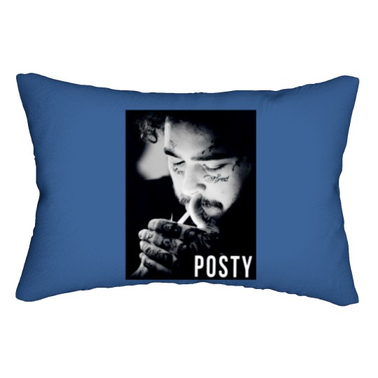 Discover Post Malone Vintage Lumbar Pillows, Posty Music Tour Lumbar Pillows