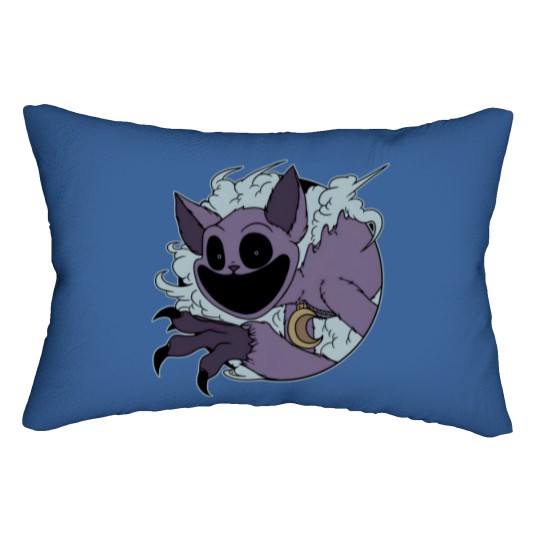 Discover Smiling Critters Cat Nap Poppy Playtime Lumbar Pillows, Horror Game Lumbar Pillows