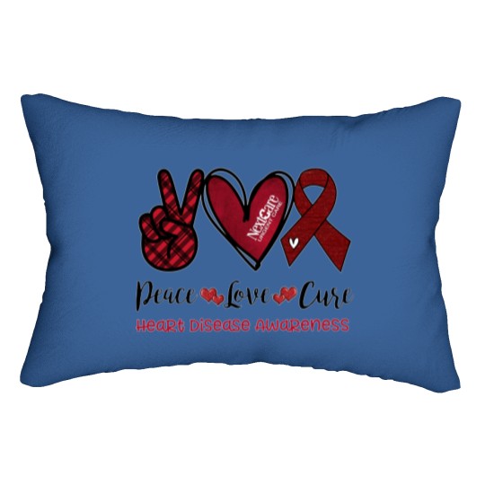 Discover NextCare Urgent Care Heart Disease Awareness Lumbar Pillows