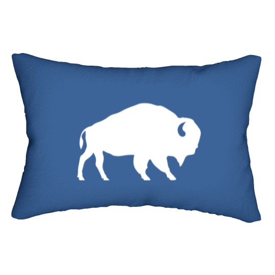 Discover Buffalo Lumbar Pillow