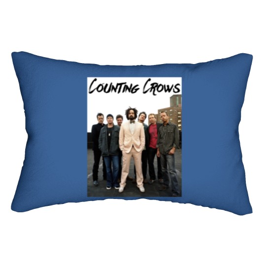 Discover Counting Crows Aesthetic Graphic Minimal Lumbar Pillows