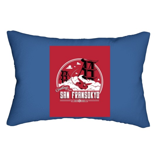 Discover San Fransokyo Greetings Lumbar Pillow