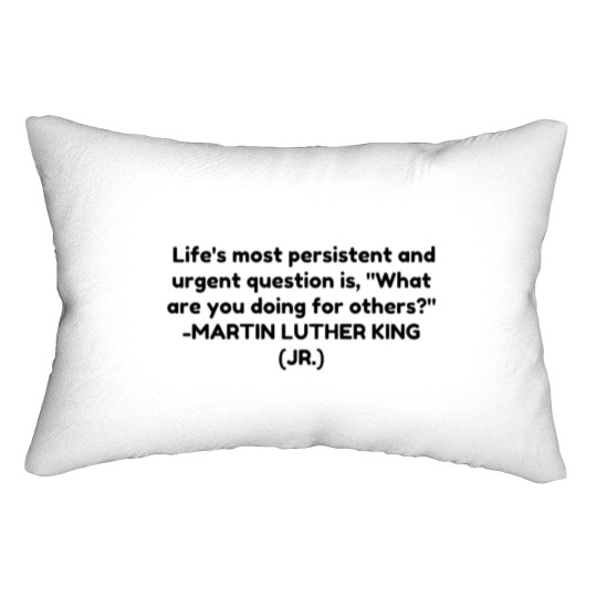 Discover What are you doing for others Lumbar Pillows