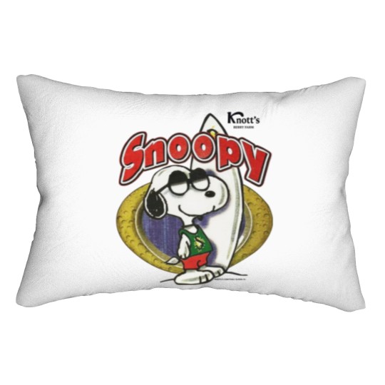 Discover Vintage 90s Snoopy Knotts Berry Farm Lumbar Pillows