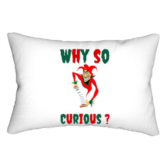 Discover Why so curiousClassic Lumbar Pillows
