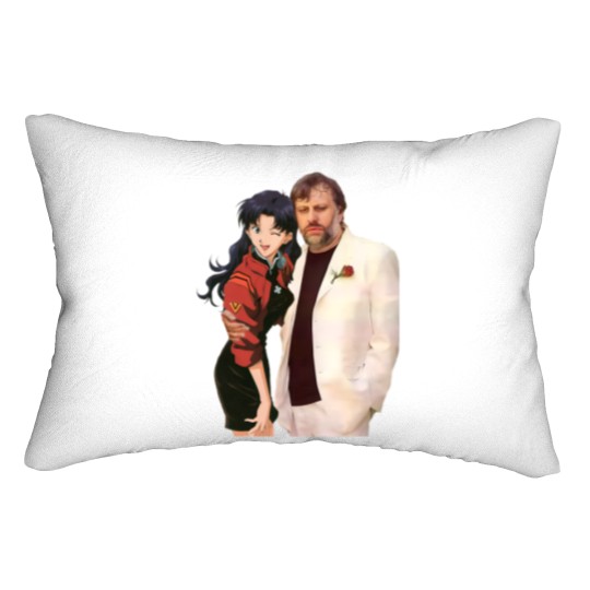 Discover Slavoj Zizek With Waifu Lumbar Pillows