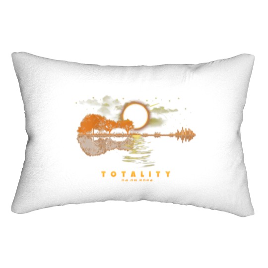 Discover 2024 Solar Eclipse 04.08.24 Eclipse Lumbar Pillows