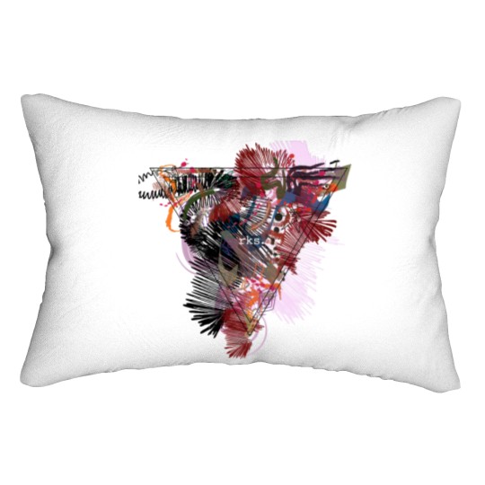 Discover Rainbow Kitten Surprise RKS Trianglefunny Lumbar Pillows
