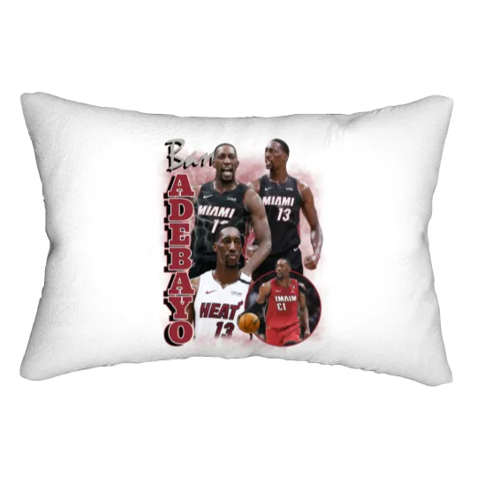 Discover Bam Adebayo Lumbar Pillows, basketball Lumbar Pillows