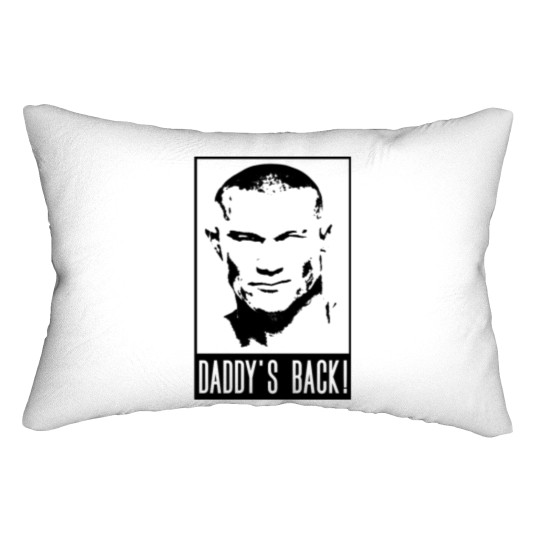 Discover Randy Orton Lumbar Pillows Wrestling Entertainment The Viper Randy Orton Daddy's Back Lumbar Pillows