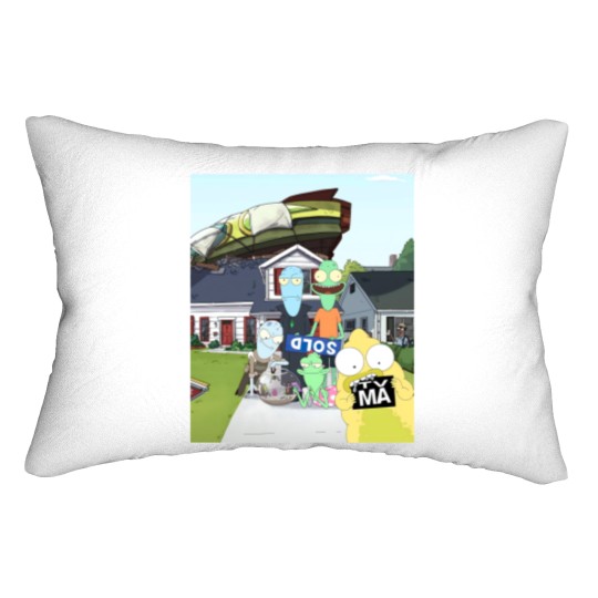 Discover Solar Opposites Lumbar Pillows