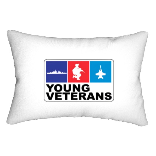 Discover Young Veterans Lumbar Pillows