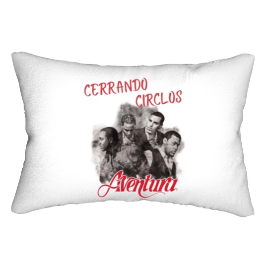 Discover Aventura Cerrando Ciclos 2024,Aventura Album Lumbar Pillows, God's Project Album Lumbar Pillows