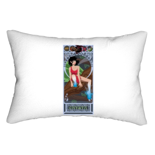 Discover Crysta Nouveau - Fern Gully Lumbar Pillows