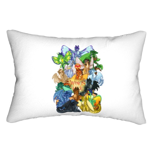 Discover Wings of Fire Lumbar Pillows for Fans