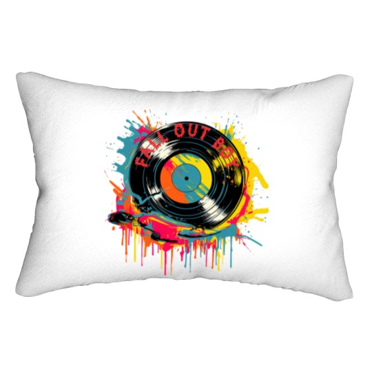 Discover Fall Out Splash Colorful Lumbar Pillows