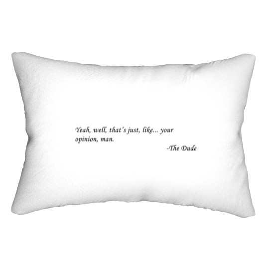 Discover The Dude  4 Lumbar Pillows