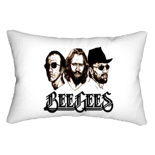 Discover The Bee Gees For Men And Women Fan Gifts Lumbar Pillows