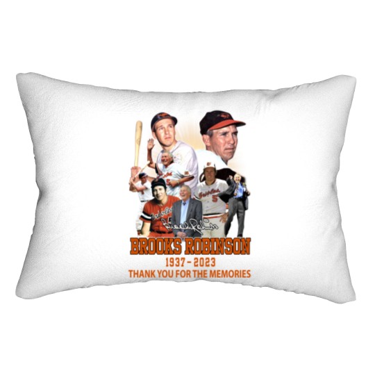 Discover Signature Brooks Robinson 1937-2023 Thank You Lumbar Pillows