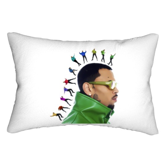 Discover Chris Brown 11:11 Tour 2024 Lumbar Pillows, Chris Brown Fan Lumbar Pillows, Chris Brown 2024 Lumbar Pillows