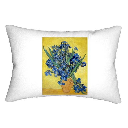 Discover Vincent van Gogh Irises Lumbar Pillows