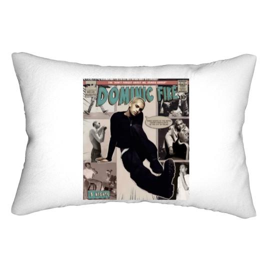Discover Dominic Fike Comic Demos Album Lumbar Pillows - Dominic Fike Lumbar Pillows