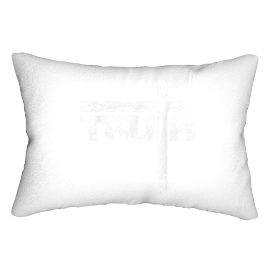 Discover Christian Truth Cross Lumbar Pillow
