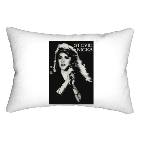 Discover Stevie Silhouette - Stevie Nicks Classic Lumbar Pillows