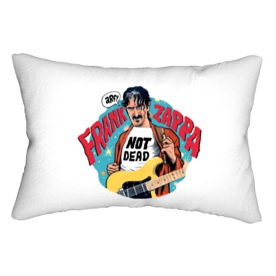 Discover Frank Zappa Quotes Lumbar Pillow