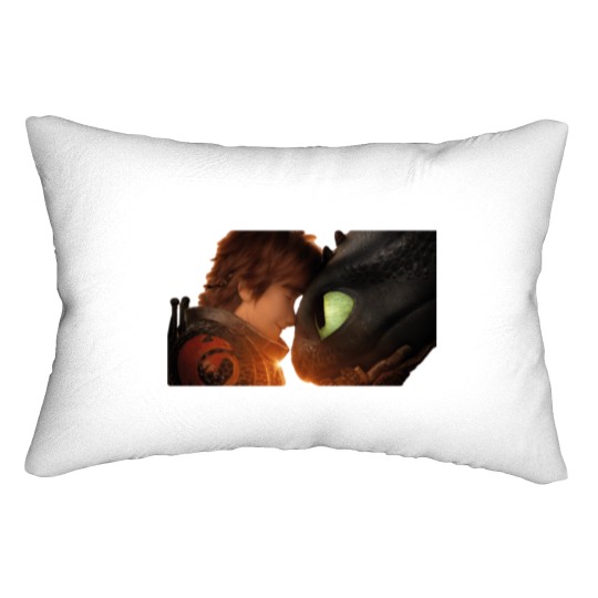 Discover hiccup  toothless Lumbar Pillows