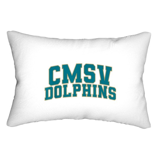 Discover College of Mount Saint Vincent Dolphins 01 Lumbar Pillows