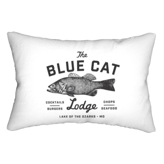 Discover Ozark Blue Cat Lodge Lumbar Pillows Classic Unisex Missouri Lumbar Pillows