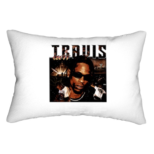 Discover Travis Scot Utopia Tracklist Lumbar Pillows, Vintage Travis Utopia Lumbar Pillows