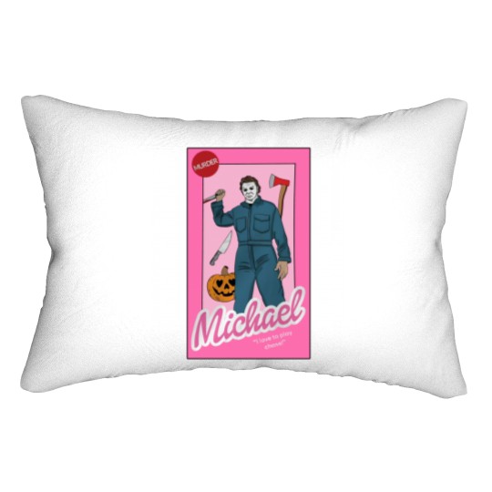 Discover Michael Myers  Lumbar Pillows Horror Valentine's Day Gifts