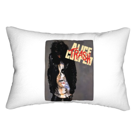 Discover ALICE COOPER TRASH! Classic Lumbar Pillows