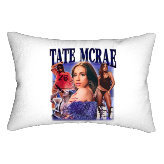 Discover Tate Mcrae Lumbar Pillows, Vintage Music Lumbar Pillows